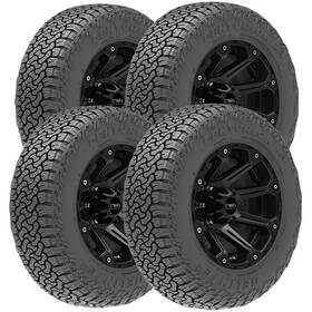 Delinte 928909 Qty 4 Lt275/60r20 Centurion A/t 123/120s Lre Black Wall Tires