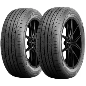 10022130 Dunlop Qty 2 245/40r18 Blue Response A/s 97v Xl Black Wall Tires