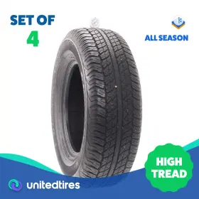 290105041 Dunlop Set Of 4 Used P 265/70r17 Grandtrek At20 113s - 9-10.5/32