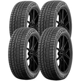 Falken 28392234 Qty 4 205/55r16 Aklimate A/w 91v Sl Black Wall Tires