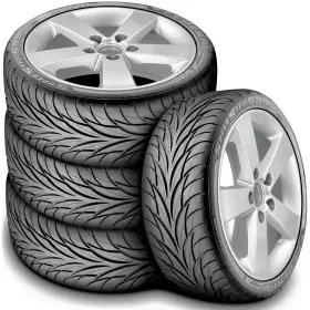 14bj7afe Federal 4 Tires 225/50r17 Zr 94w Super Steel 595 As A/s High Performance