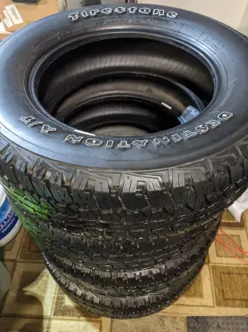 003345 Firestone Qty 4 - Used Destination At P245 65r17 9/32 Inch