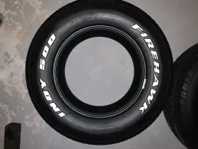 036389 Firestone Firehawk Tires 2 295 50 R15 235 60 Very Rare