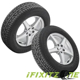 148470 Firestone 2 Winterforce Uv 235/75r15 108s Cuv Suv Truck Winter Snow Studdable