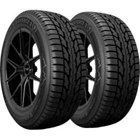 148963 Firestone Qty 2 205/70r15 Winterforce 96s Sl Black Wall Tires