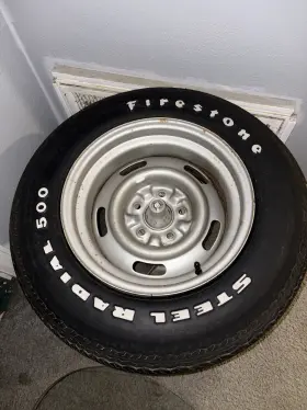 Gr-70 Firestone Gr-70/15 Rare Original 1975 C3 Corvette Steel Radial 500 Tire. Tire Like New