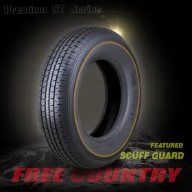 B01lytuzas Free Country Grand Ride Set 2 Trailer Tires St 205/75r14 8 Ply Load Range D Stee