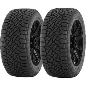 Fuel Rfat27555r20 Qty 2 275/55r20 Gripper A/t 117s Xl Black Wall Tires