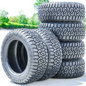 Fury Rt33125018a 6 Tires Country Hunter R/t Lt 33x12.50r18 Load E 10 Ply Rt Rugged Terrain