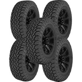 General 04492430000 Qty 5 275/70r18 Grabber A/tx 116s Sl Black Wall Tires