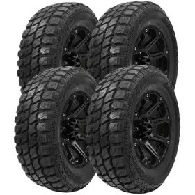 35x12.50r17lt Gladiator 1932257553 Qty 4 Qr900-m/t 121q Load Range E Black Wall Tires