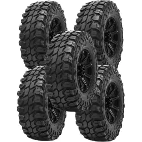 1932260953 Gladiator Qty 5 Lt295/65r20 X Comp Mt 129p Lre Black Wall Tires