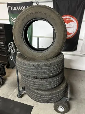 0217755 Goodyear Wrangler Set Of 4 Tires Used 10k Miles