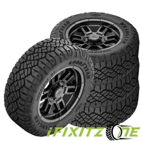 176317991 Goodyear 4 Wrangler Duratrac Rt 285/70r17 126r Load E /all Terrain/ 50k Mileage