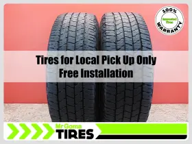 179469622 Goodyear 2 Wrangler Fortitude Ht Lt245/70r17 Used Tires 9.0/32 Tread 119/116r