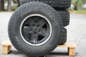 30x9.50r15 Goodyear 18787nxk Used Mastercraft Lt Tires With Rim 30x9.50r15 Goodyear 18787nxk Used Mastercraft Lt Tires With Rim