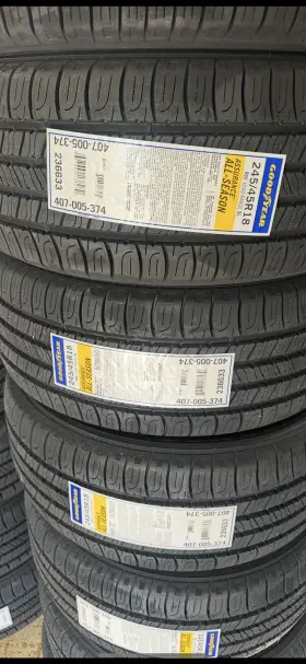 407-005-374 Goodyear 407005374 Assurance As 245/45r18 96v Tire Set Of 4 New Tires Item