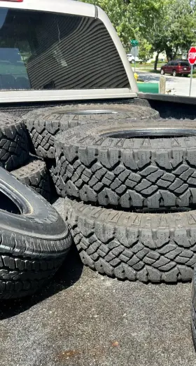 481233855 Goodyear 6 Tires 215/85r16 Wrangler A/t All Terrain Load E 10 Ply Low Mile Use