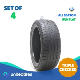 706280322 Goodyear Set Of 4 Used 245/45r19 Eagle Ls-2 Run Flat 102v - 6.5-8/32