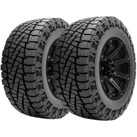 33x12.50r20lt Gripmax Gat037 Qty 2 Maxgrip A/t 119s Lrf Black Wall Tires