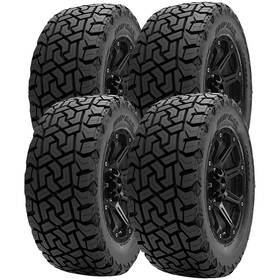 Gripmax Gxt093 Qty 4 Lt285/70r17 Maxgrip X/t 126/123s Lre Black Wall Tires