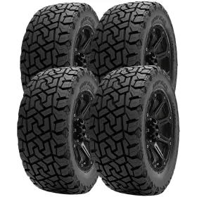 Gxt104 Gripmax Qty 4 Lt275/65r18 Maxgrip X/t 123/120s Lre Black Wall Tires