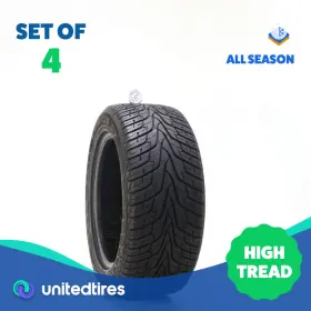 1004322 Hankook Set Of 4 Used 255/50r17 Ventus St 101w - 9-9.5/32