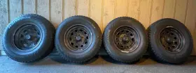 1007002 Hankook Winter Ipike Studded Snow Tires Mounted 15-inch Wheel Diameter 1007002 Hankook Winter Ipike Studded Snow Tires Mounted 15-inch Wheel Diameter