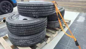 70r19.5 Hankook 3002624 Set Of 5 Tires 245/70r19.5 M Ah35 All Season Commercial Ford Rims 19.5