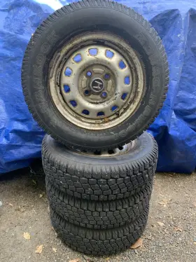 70r13 Hankook P185/70r13 Studded Snow Tires. Used. Set Of 4
