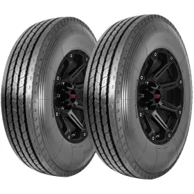 70r19.5 Haulander 8935355515447 Qty 2 225/70r19.5 Hla900 128/126l Lrg Black Wall Tires