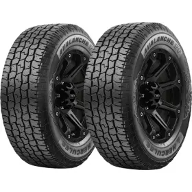 70r17 Hercules 01784 Qty 2 Lt285/70r17 Avalanche Tt 121/118r Lre Black Wall Tires