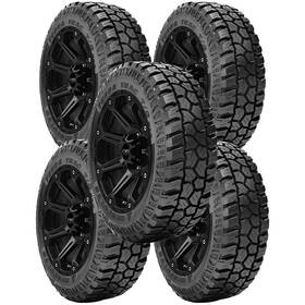 Hercules 09005 Qty 5 Lt305/55r20 Terra Trac T/g Max 125/122q Lrf Black Wall Tires