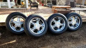 166344 Hercules Terra Trac Cross-v Aw 275/50r22 111h Qty Of 4 Incubus Chrome Rims 166344 Hercules Terra Trac Cross-v Aw 275/50r22 111h Qty Of 4 Incubus Chrome Rims