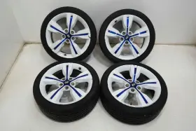 585.2254018 Hyundai 2012 Veloster Toyo 18 Wheels Rims Tires 2240r18 Marathon Blue Metallic 585.2254018 Hyundai 2012 Veloster Toyo 18 Wheels Rims Tires 2240r18 Marathon Blue Metallic