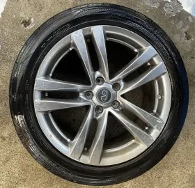 D0300-jl04b Infiniti 08-09 G37 Coupe 18ftft Inch Rear Wheel Rim With Tire Only 1 # Ml1-wh938 D0300-jl04b Infiniti 08-09 G37 Coupe 18ftft Inch Rear Wheel Rim With Tire Only 1 # Ml1-wh938