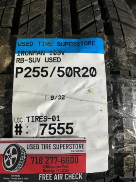 50r20 Ironman 97826 Rb Suv 255/50r20 Tire
