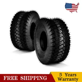 Dtyuk20472 Kac 15x6-6 Lawn Mower Tires 4ply Turf Garden Tractor Tubeless Set 2