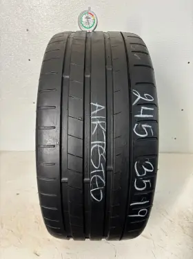 2160873 Kumho 1 Tire 245 35 19 Ecsta Ps91 5.50-6.20/32 Tread Left