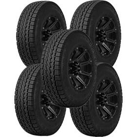 Leao 221012808 Qty 5 265/65r17 Lion Sport A/t 112t Sl Black Wall Tires