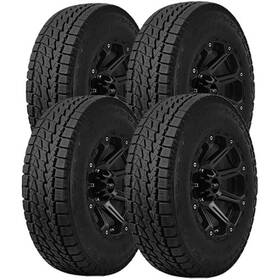 Leao 221020471 Qty 4 Lt275/70r18 Lion Sport A/t 125/122s Load Range E Black Wall Tires