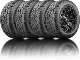 Mastatx001-a4b Mastertrack Set Of 4 Badlands Atx 225/65r17 102h All Season Terrain Suv Tire