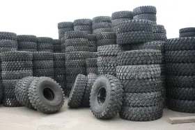 16.00r20 Michelin 06306 Xzl 173/170g Used 85 % Thread Remaining Dot 2016 16.00r20 Michelin 06306 Xzl 173/170g Used 85 % Thread Remaining Dot 2016