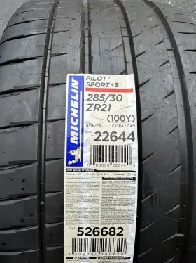 22644 Michelin Brand New Pilot Sport 4s 285/30/21