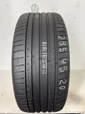40571 Michelin 1 Tire 285 45 20 Pilot Sport 4 Suv 80% Tread Left 112y