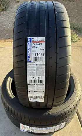 40rf21 Michelin 53473 Set Of Two Brand New 245/40rf21 96y Pilot Super Sport Zp Run Flat Tires 40rf21 Michelin 53473 Set Of Two Brand New 245/40rf21 96y Pilot Super Sport Zp Run Flat Tires