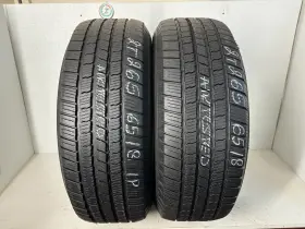 56465 Michelin 2 Tires 265 65 18 Defender Ltx M/s 8.50/32 Tread Left 114t