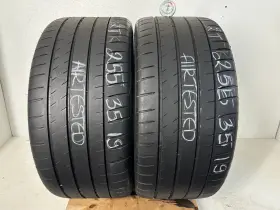 66901 Michelin 2 Tires 255 35 19 Pilot Sport 4s 60-75% Tread Left 96y