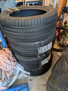 50r19 Michelin 76218 Brand New Set Of 4 Pilot Sport All-season Tires 265/50r19