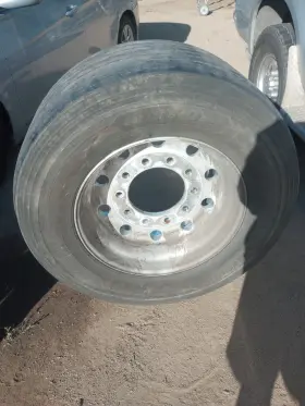 84u622db Michelin Super Truck Tire And Alcoa Rim 22.5 Inch